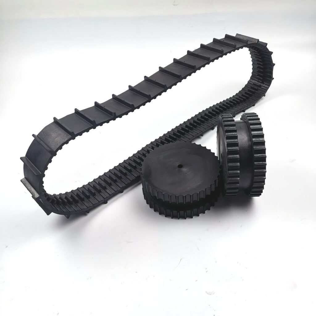 Small UGV Robot Track 60x12.7